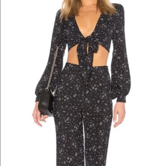 Privacy Please Night Sky Dot 2 Piece Set - Picture 1 of 3